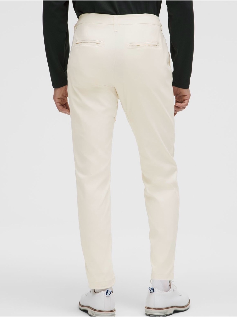 NWOT lululemon Men's Cream Chino ABC Slim Fit Golf Trouser Pants 28” Inseam - Picture 2 of 7